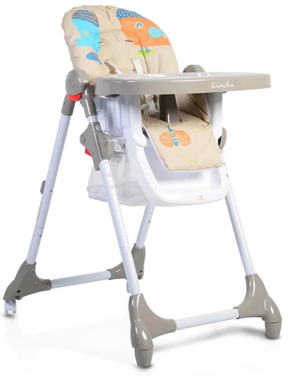 Καρεκλάκι Φαγητού Αναδιπλούμενο (6+ Μηνών/ Έως 15kg) Cangaroo Kimchi Khaki