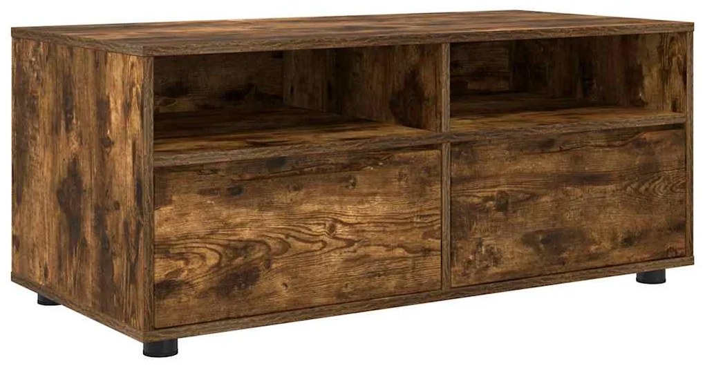 vidaXL Ντουλάπι TV Καπνιστό Δρύς 100 x 48 x 43 εκ. Επεξεργασμένο ξύλο