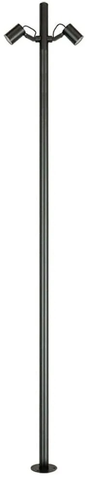 Φωτιστικό Δαπέδου E405 44x14x250cm 2xLed 1072lm 17W 3000K Black