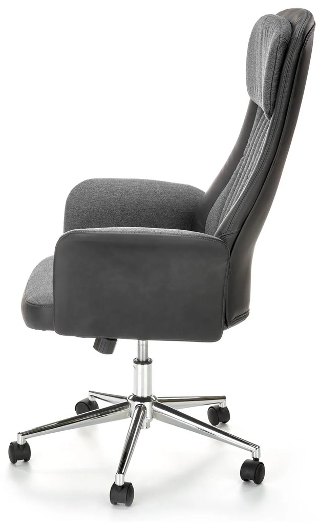 ARGENTO swivel armchair, graphite/black DIOMMI V-CH-ARGENTO-FOT