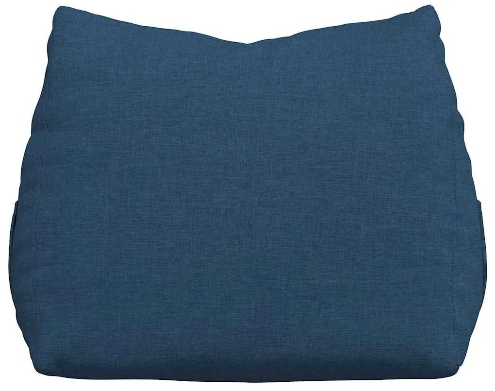 vidaXL Μαξιλάρι Πλάτης Μπλε 45 x 20 x 35 εκ. ύφασμα