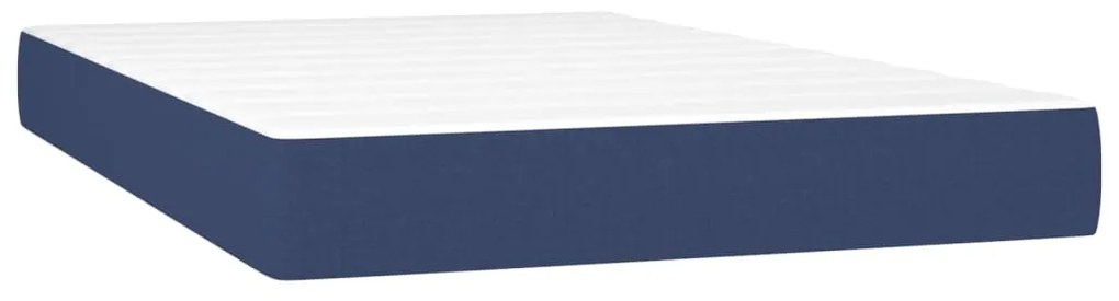 ΚΡΕΒΑΤΙ BOXSPRING ΜΕ ΣΤΡΩΜΑ ΜΠΛΕ 120X200 ΕΚ. ΥΦΑΣΜΑΤΙΝΟ 3141767