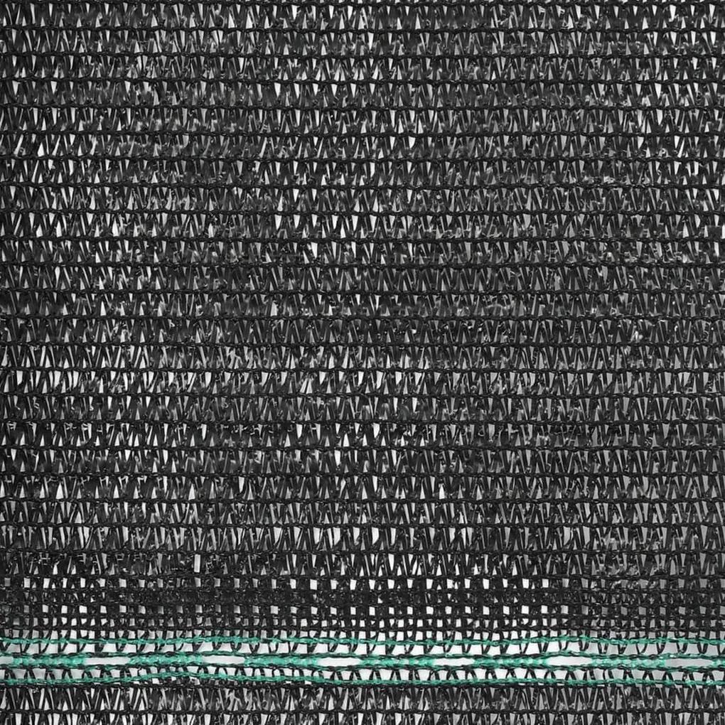 Δίχτυ Αντιανεμικό για Γήπεδα Τένις Μαύρο 1,6 x 100 μ. από HDPE
