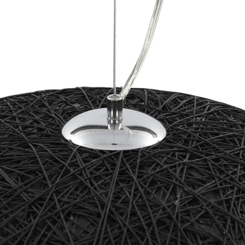 vidaXL Κρεμαστό Φωτιστικό Μαύρο / Χρυσό Ø70 εκ. E27