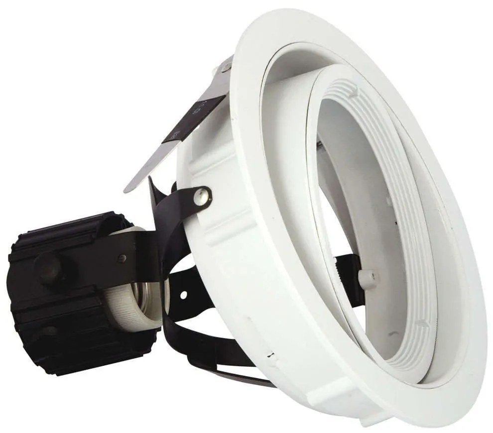 Σποτ Χωνευτό VK/03017/W Φ16x15cm 1xE27 50W White VKLed Στρόγγυλο
