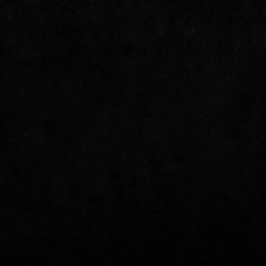 Κρεβάτι Σκύλου Μαύρο 50 x 40 x 26,5 εκ. Βελούδινο - Μαύρο