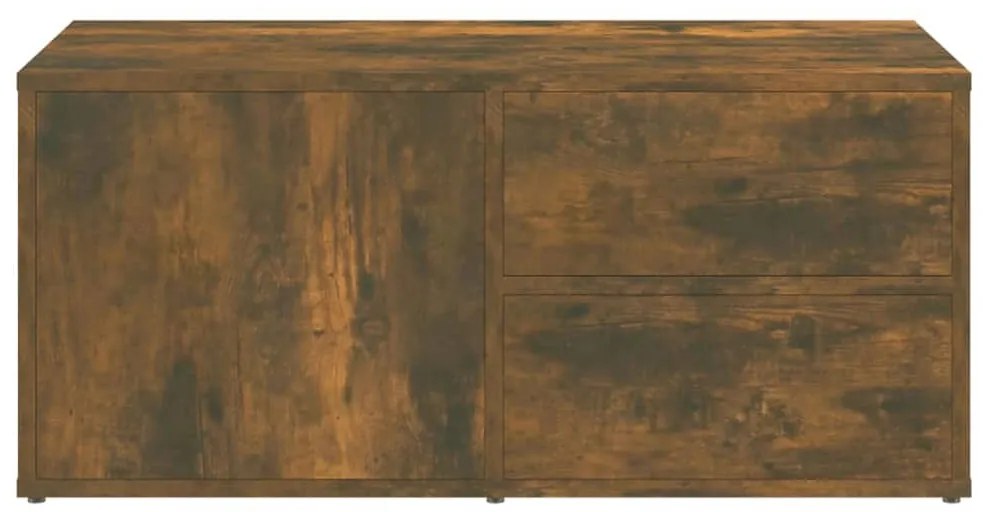 vidaXL Έπιπλο Τηλεόρασης Καπνιστή Δρυς 80 x 34 x 36 εκ. Επεξ. Ξύλο