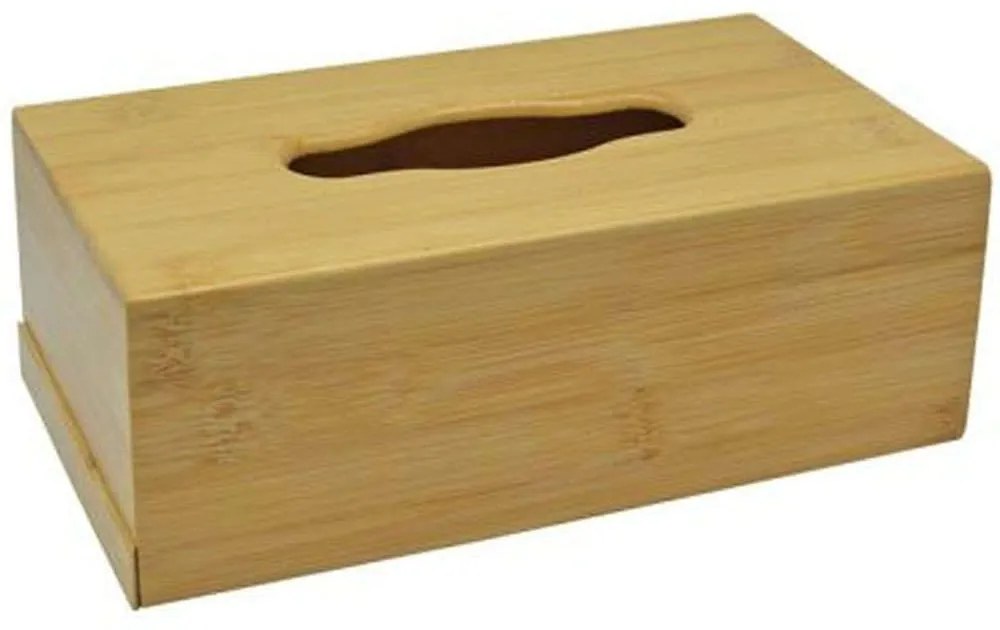 Κουτί Για Χαρτομάντηλα 824458 25x14x8,5cm Natural Ankor Bamboo