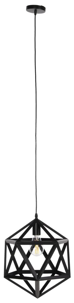 ΦΩΤΙΣΤΙΚΟ ΟΡΟΦΗΣ ΚΡΕΜΑΣΤΟ HM4073 ΜΑΥΡΟ ΜΕΤΑΛΛΟ 30x30x35Yεκ.