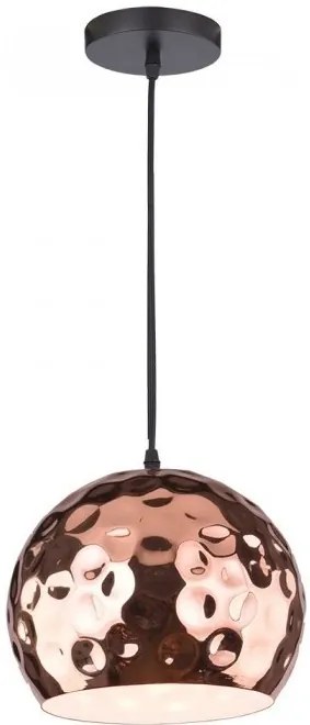 Κρεμαστό Φωτιστικό V-TAC  ROSE GOLD Χαλκός με ντουί Ε27 Φ250 3717