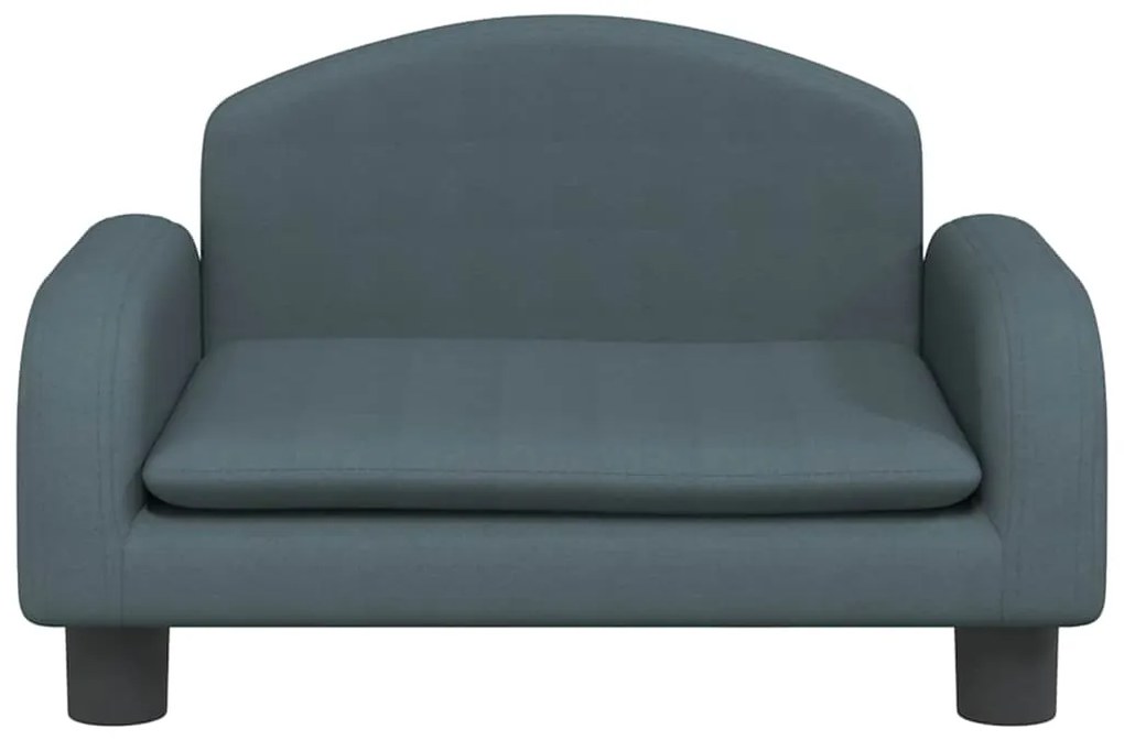 vidaXL Κρεβάτι Σκύλου Σκούρο Γκρι 50 x 40 x 30 εκ. Υφασμάτινο