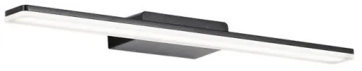 Απλίκα Καθρέπτη Μπάνιου LED 12W 3000K Μαύρο IP44 4289600 Ram Viokef-4289600-Μαύρο 4289600