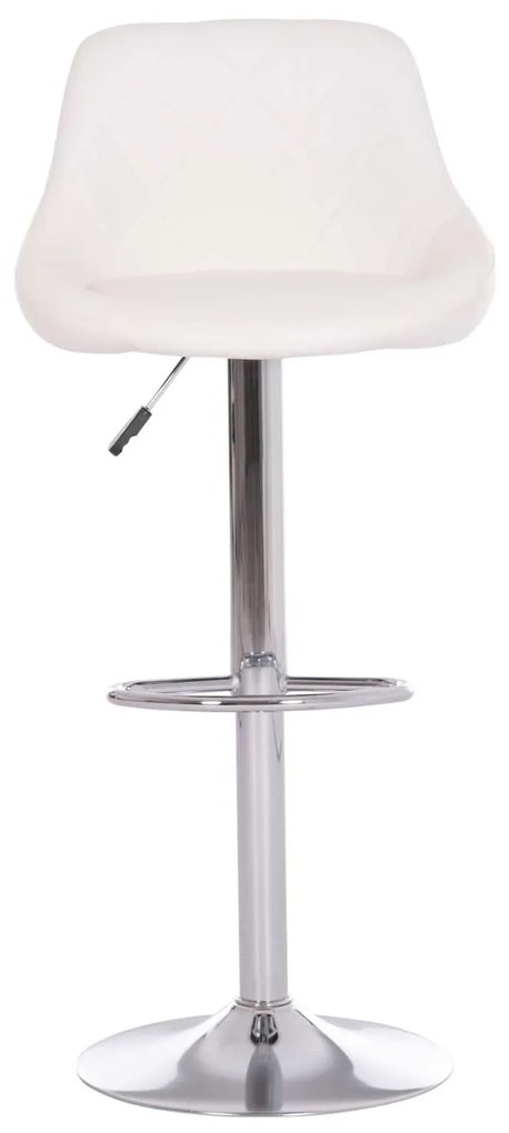 ΣΚΑΜΠΟ ΜΠΑΡ ROSE HM204.22 ΜΕ ΑΜΟΡΤΙΣΕΡ ΧΡΩΜΙΟΥ & ΛΕΥΚΟ PU 48x45x105Υεκ.