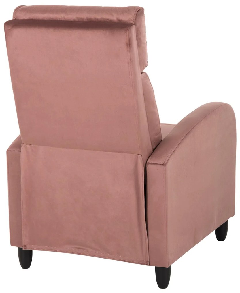 Πολυθρόνα HIBER RELAX C9782.02 Βελούδο Σάπιο Μήλο 67,5x90x104Υ εκ. 67.5x90x104 εκ.
