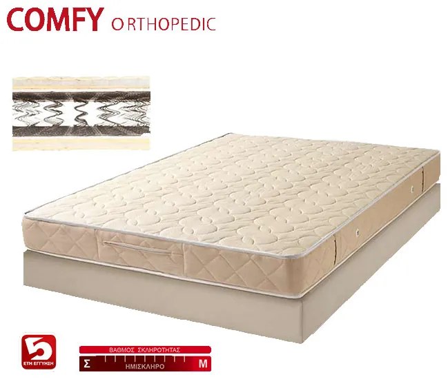 KPS ΣΤΡΩΜΑ COMFY ORTHOPEDIC 160Χ200X21EK 08.00.34 6702