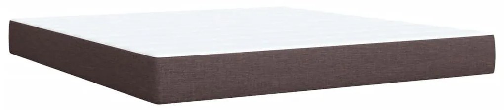 ΚΡΕΒΑΤΙ BOXSPRING ΜΕ ΣΤΡΩΜΑ ΣΚΟΥΡΟ ΚΑΦΕ 180X200 ΕΚ ΥΦΑΣΜΑΤΙΝΟ 3288284