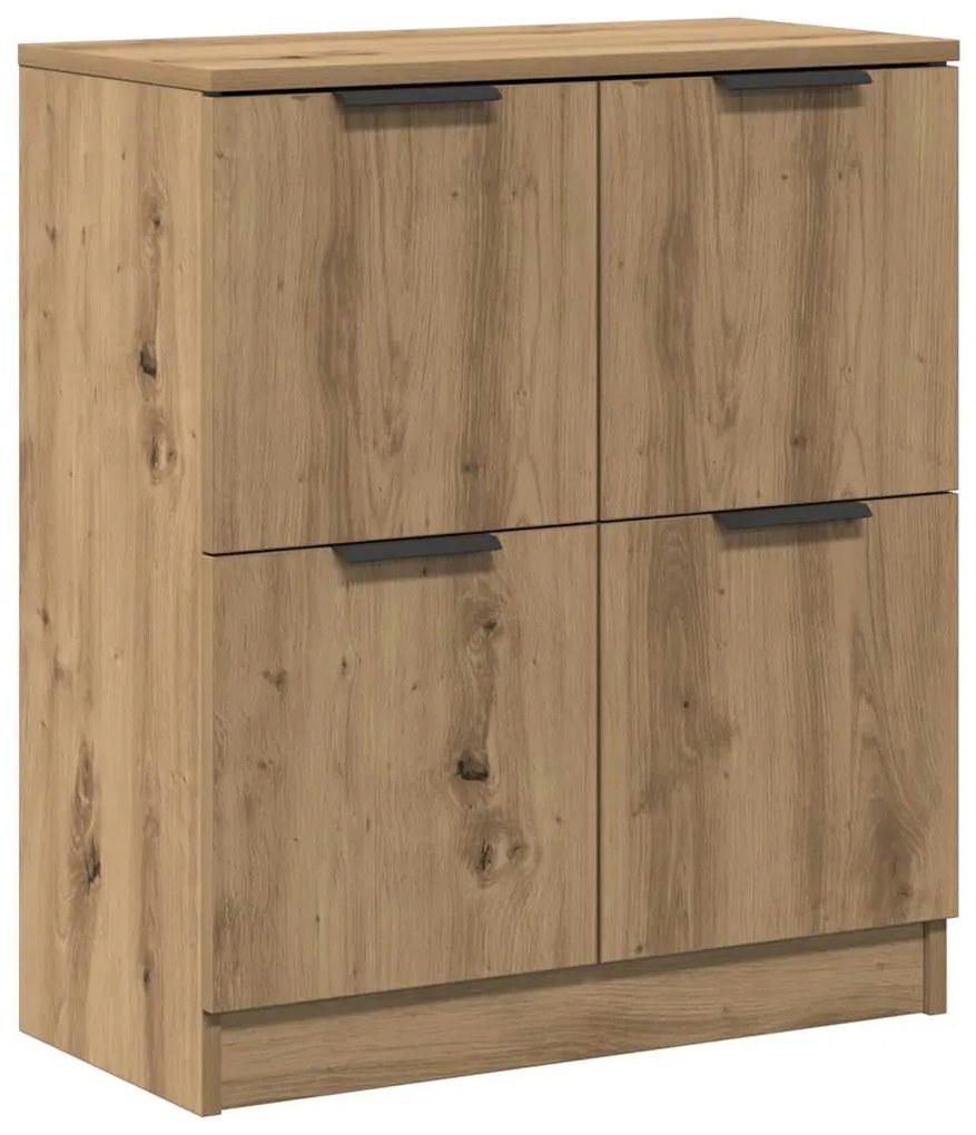 vidaXL Μπουφές Αρτισιανή Δρυς 60 x 30 x 70 εκ. από Επεξεργασμένο Ξύλο