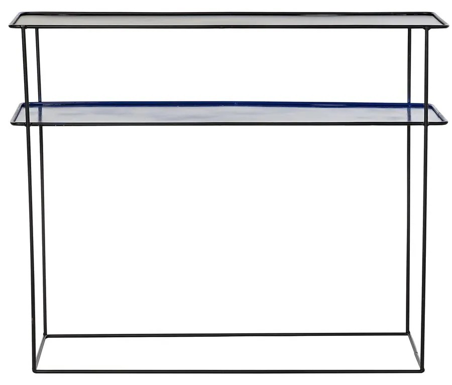 Σετ επίπλων DKD Home Decor Μπλε Μαύρο 70 x 27 x 45 cm 40 x 27 x 45 cm 80 x 27 x 65 cm 80 x 27,5 x 65 cm