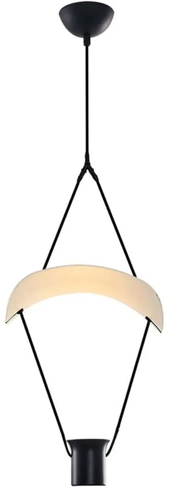Φωτιστικό Οροφής 414LRC1333 25x16x120cm Led 700lm 7W 3000K Black Opviq