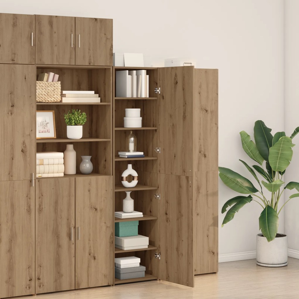 vidaXL Καρυδιά 45x42.5x185 εκ Επεξεργασμένο ξύλο