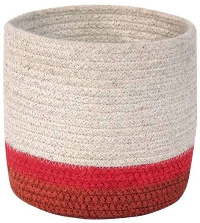 Καλάθι Αποθήκευσης Μίνι LOR-BSK-TRIC-NAT Natural 15Χ15Χ15Cm Lorena Canals Cotton