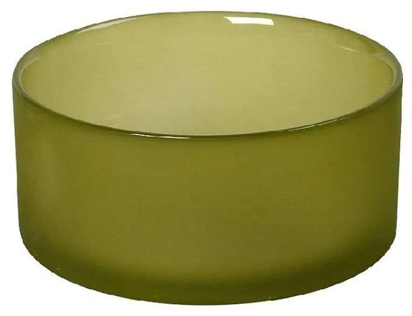 Διακοσμητικό Μπώλ Caprice DAC1714K6 15x15x6cm Green Espiel Glass