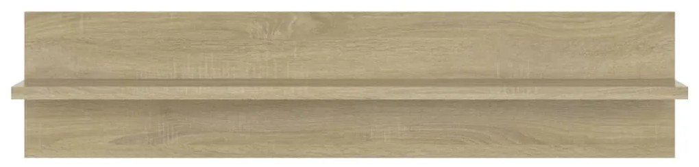 vidaXL Ραφιέρες Τοίχου 2 τεμ. Sonoma Δρυς 80 x 11,5 x 18εκ Μοριοσανίδα