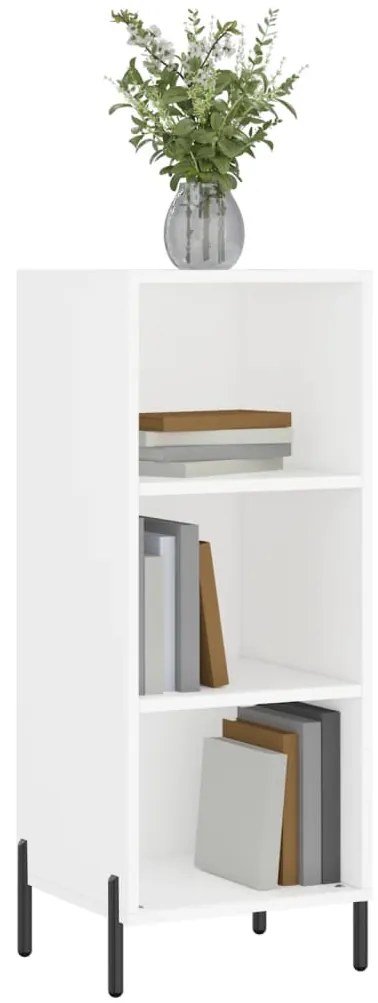 vidaXL Ντουλάπι Λευκό 34,5x32,5x90 εκ. Επεξεργασμένο Ξύλο