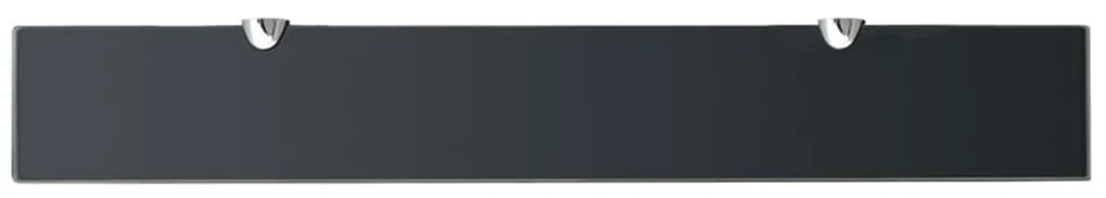 vidaXL Ράφια Τοίχου 2 τεμ. 8 χιλ. 70 x 10 εκ. Γυάλινα