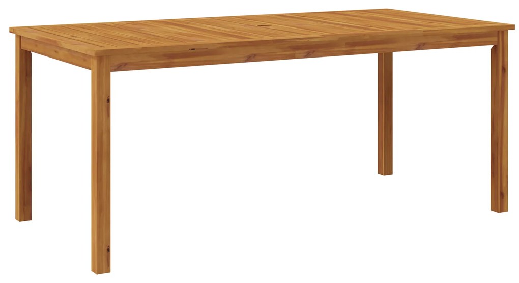 vidaXL Σετ Γεύματος Κήπου 7 pcs Γκρι 180 x 90 x 75 cm Ξύλο & Μέταλλο