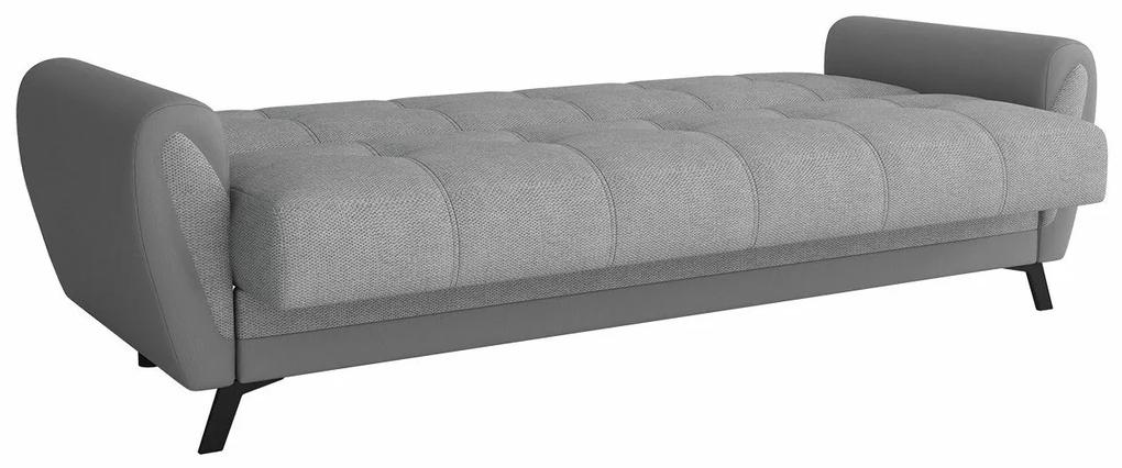 Καναπές κρεβάτι Columbus 156, Αριθμός θέσεων: 3, Αποθηκευτικός χώρος, 93x228x90cm, 63 kg, Πόδια: Μέταλλο, Ξύλο: Πεύκο | Epipla1.gr