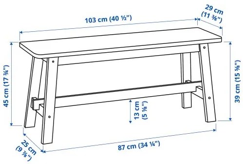 NORRÅKER πάγκος 604.289.90
