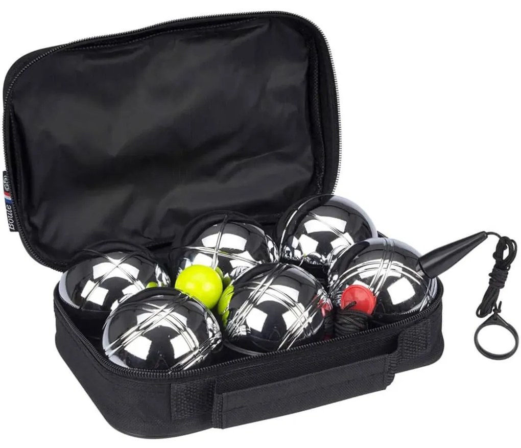 Get & Go Σετ Jeu De Boules V με 6 Μπάλες Ασημί 52JU-CHR-Uni