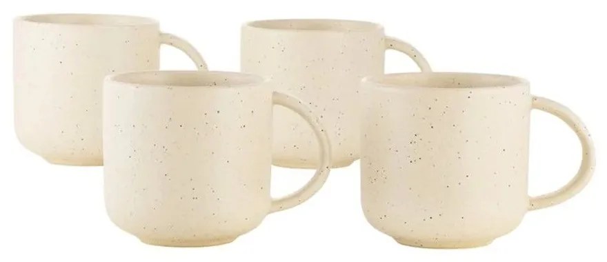 Κούπα Speckle (Σετ 4Τμχ) MS0069 360ml Cream Maxwell&amp;Williams Ceramic