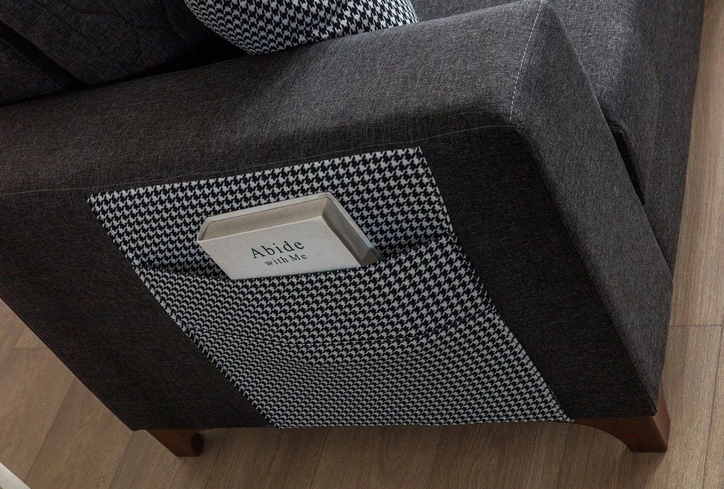 Corner Sofa-Bed Loft - Anthracite Anthracite