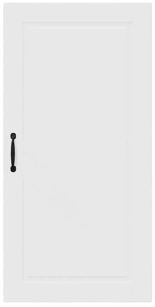 vidaXL Κρεμαστό ντουλάπι κουζίνας με ράφι Λευκό 50 x 31 x 100 εκ.