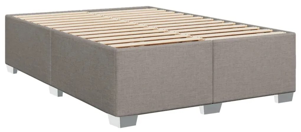 ΚΡΕΒΑΤΙ BOXSPRING ΜΕ ΣΤΡΩΜΑ TAUPE 160X200 ΕΚ. ΥΦΑΣΜΑΤΙΝΟ 3285943