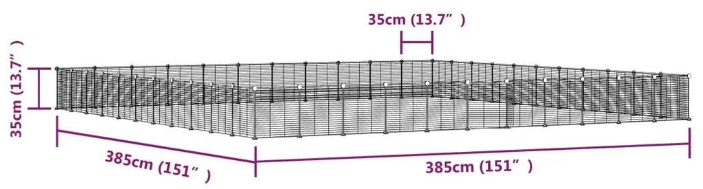 ΚΛΟΥΒΙ ΚΑΤΟΙΚΙΔΙΩΝ ΜΕ 44 ΠΑΝΕΛ + ΠΟΡΤΑ ΜΑΥΡΟ 35 X 35ΕΚ ΑΤΣΑΛΙΝΟ 3114028