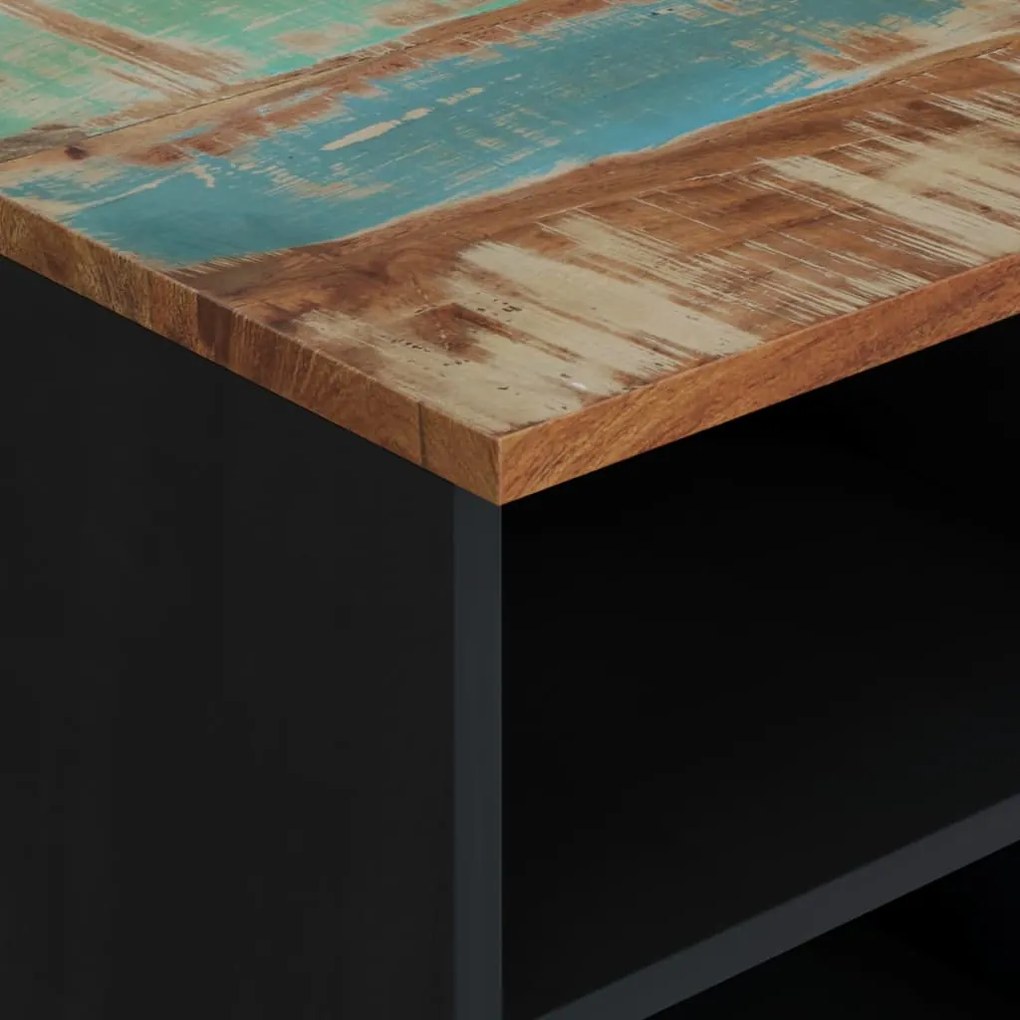 vidaXL Έπιπλο Τηλεόρασης 100x33x46εκ. Μασίφ Ανακυκλ. Ξύλο & Επεξ. Ξύλο