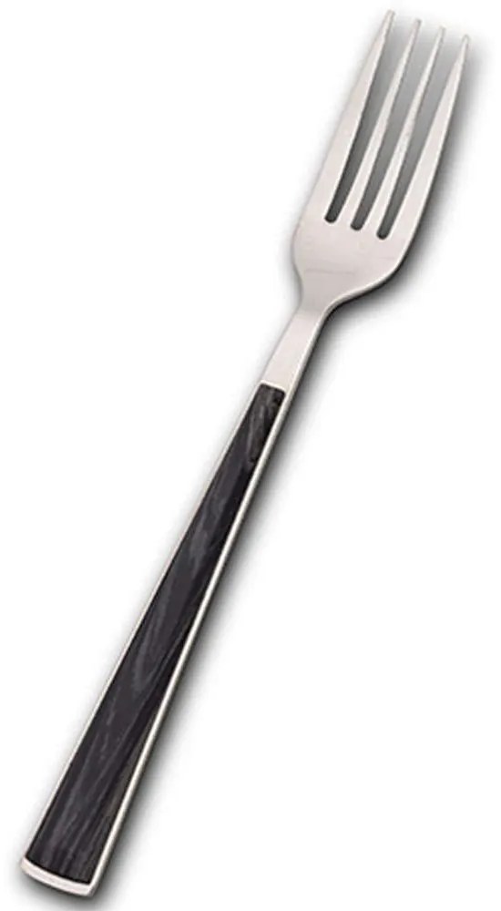 Πιρουνάκι Γλυκού Arya 10-123-044 18,2cm Silver-Black Nava Stainless Steel