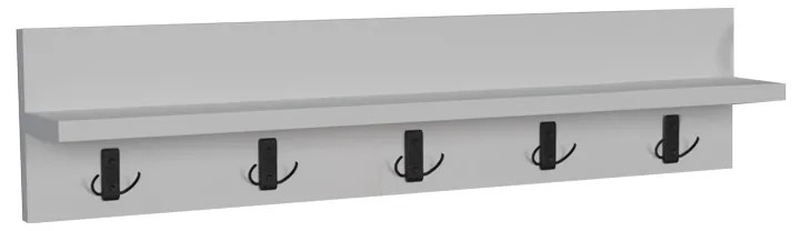 Κρεμάστρα τοίχου Esform pakoworld λευκό μελαμίνης 80x11x18εκ