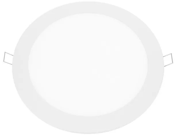 Φωτιστικό Πάνελ Χωνευτό LED 18W Λευκό Φ22cm Penu PENU1865RW Aca-PENU1865RW-Λευκό PENU1865RW