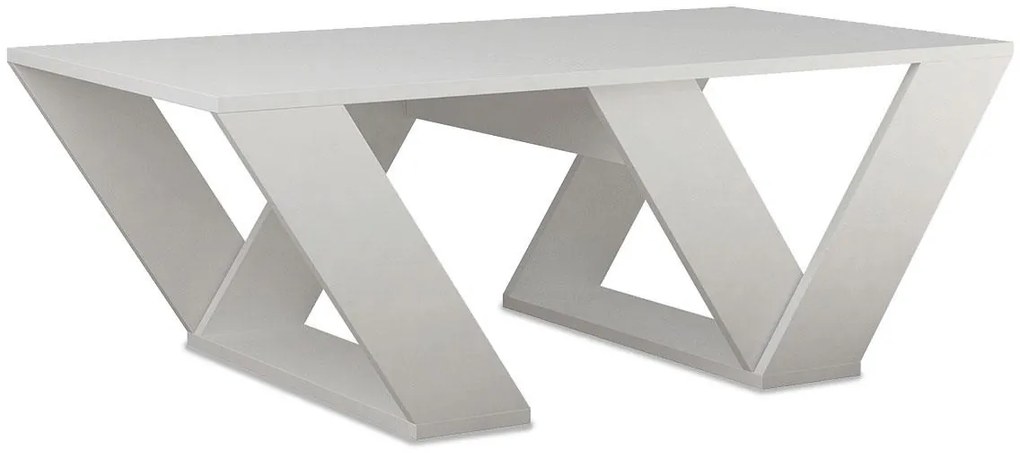 Τραπέζι σαλονιού PIPRA σε χρώμα λευκό 110x60x40 110x60x40 εκ.
