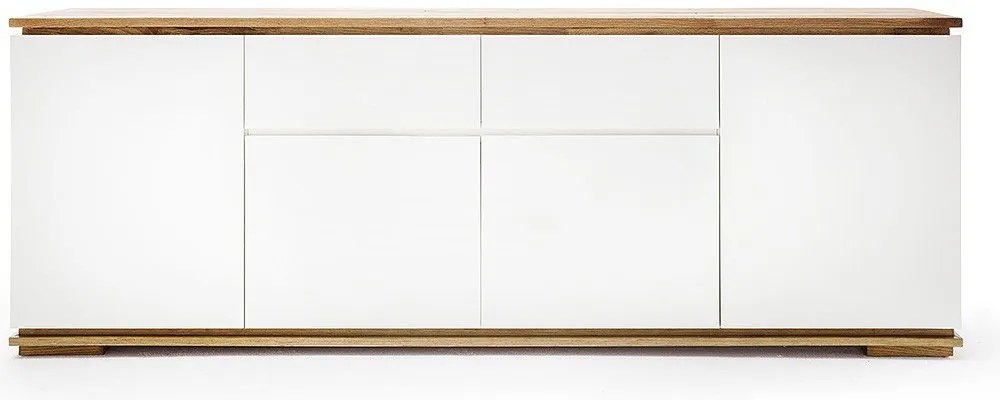 Μπουφές Λευκή Λάκα 182x81x40