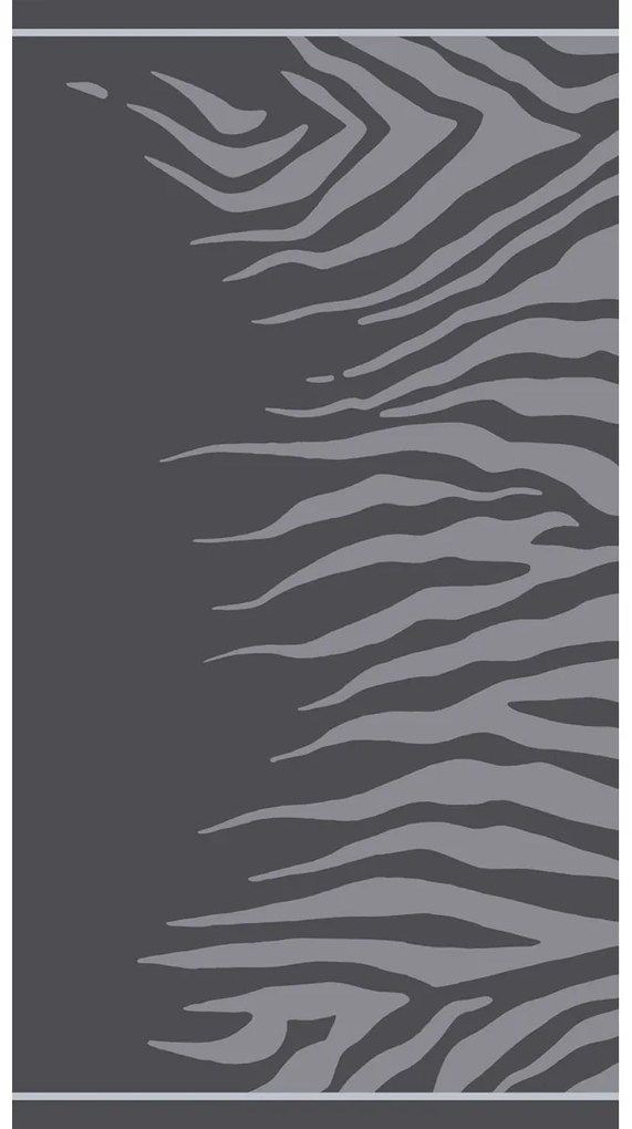Πετσέτα Θαλάσσης (86x160) Melinen Tiger D.Grey