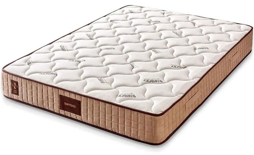 Στρώμα Bamboo 480NRN1108 160x200cm Multi Spring White-Beige Queen Size