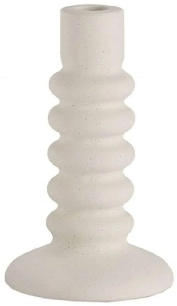 Κηροπήγιο AH-AX24042 11x18,5cm White Andrea House Ceramic