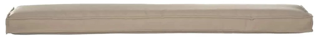 vidaXL Σετ Μαξιλαριών Πάγου 2 pcs Taupe 200 x 40 x 8 εκ. Ύφασμα Oxford