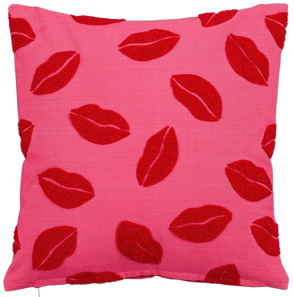 Διακοσμητικό Μαξιλάρι (45x45) Edelman Lips Pink 1130930