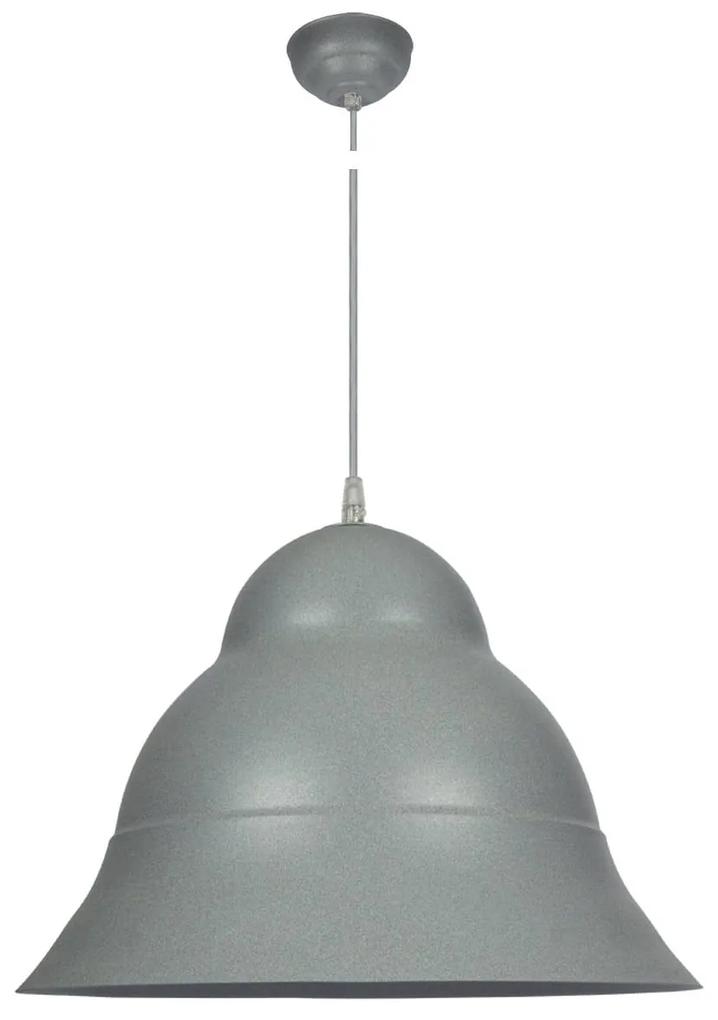 Φωτιστικό Οροφής Grey Φ40x28.5cm VK/04058/G VKLed Μέταλλο